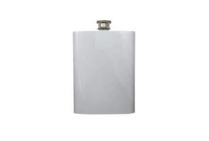 Hip Flask White R350